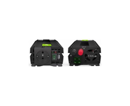 Green Cell PRO Car Power Inverter Converter 24V to 230V 500W/ 1000W with USB Strāvas pārveidotāji