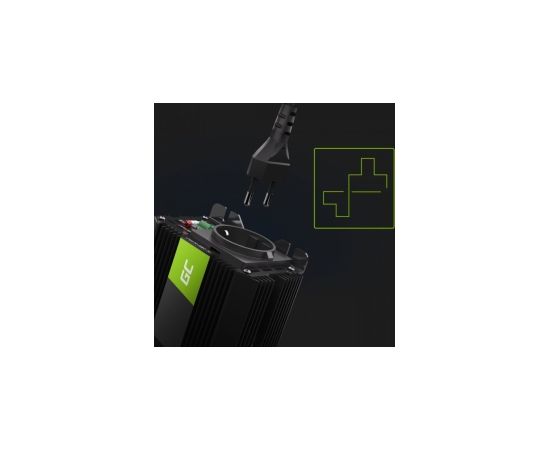 Green Cell PRO Car Power Inverter Converter 24V to 230V 500W/ 1000W with USB Strāvas pārveidotāji
