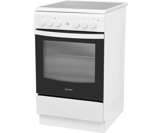 INDESIT IS5V8GMW/E Vitroceramic Elektriskā plīts 50cm