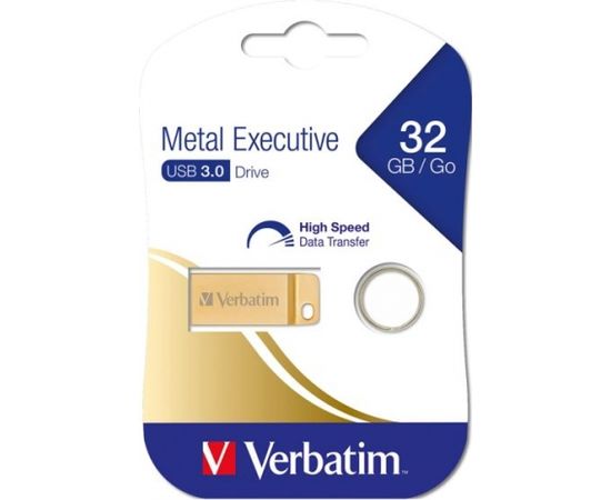 Verbatim Metal Executive    32GB USB 3.0 gold