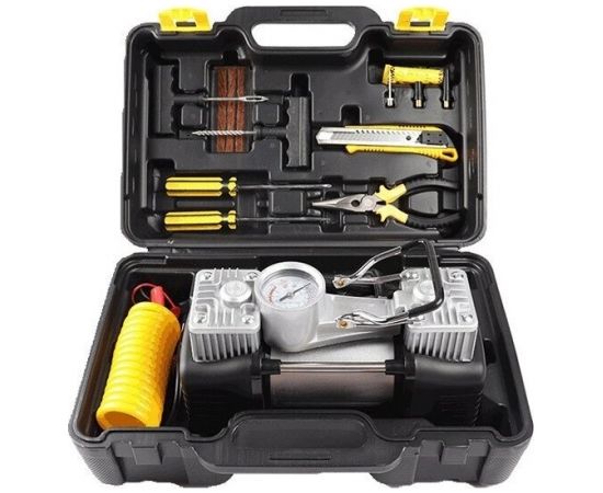 Elektriskais gaisa kompresors  ar diviem cilindriem 12V 40L/min Kompresori