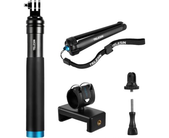 Selfie stick / tripod Telesin for sport cameras (GP-MNP-090-S)