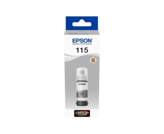 Epson 115 EcoTank Grey ink bottle (C13T07D54A)