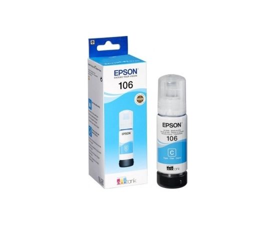 Epson 106 ECOTANK CYAN INK BOTTLE (C13T00R240)