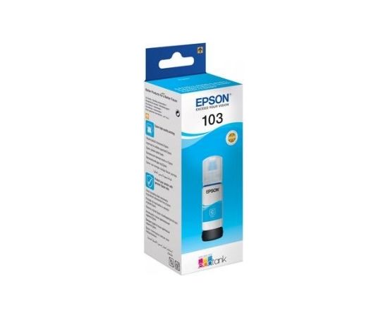 Epson 103 ECOTANK CYAN INK BOTTLE (C13T00S24A)