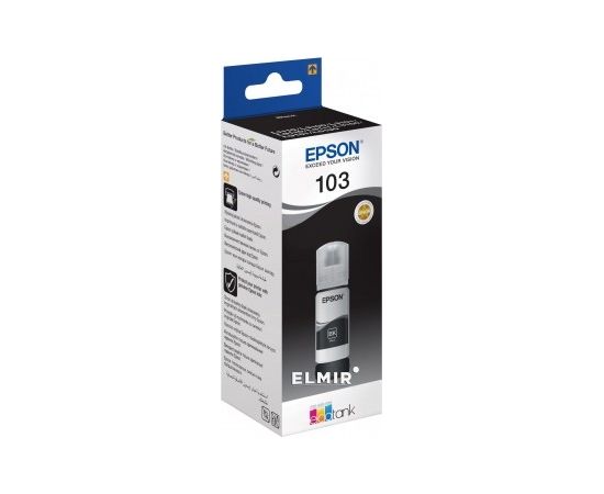 Epson 103 EcoTank Black Ink Bottle 70ml