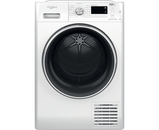 Whirlpool FFTM119X3BXYEE veļas žāvētājs 9kg siltumsūknis 6th sense