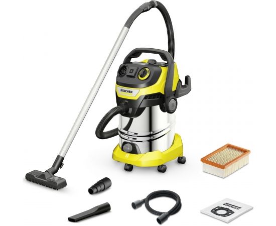 Karcher WD 6 P S V-30/8/35/T Putekļsūcējisslapjai un sausai uzkopšanai