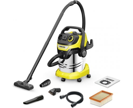 Karcher WD 5 P S V-25/5/22 Workshop *EU Putekļsūcējs slapjai un sausai uzkopšanai