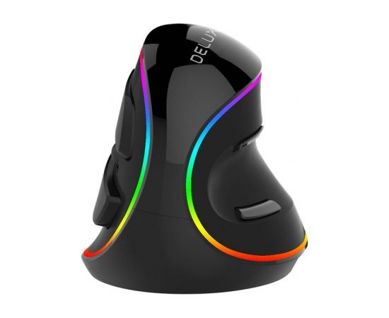Wired Vertical Mouse Delux M618Plus 4000DPI RGB