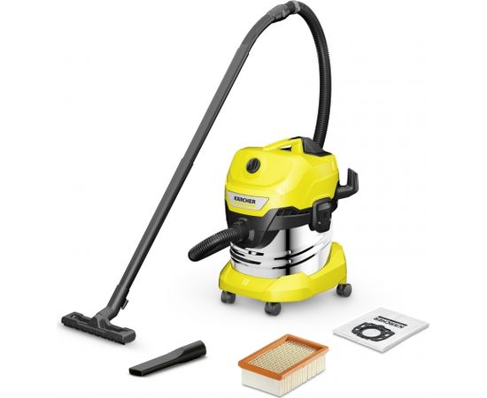 Karcher WD 4 S V-20/4/35 *EU Putekļsūcējs slapjai un sausai uzkopšanai