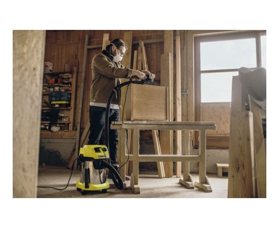 Karcher WD 3 P S V-17/4/20 *EU Putekļsūcējs slapjai un sausai uzkopšanai