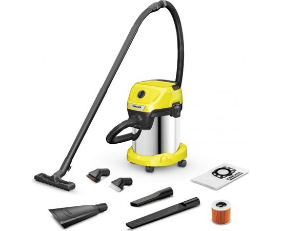 Karcher WD 3 S V-17/6/20 Car *EU Putekļsūcējs slapjai un sausai uzkopšanai