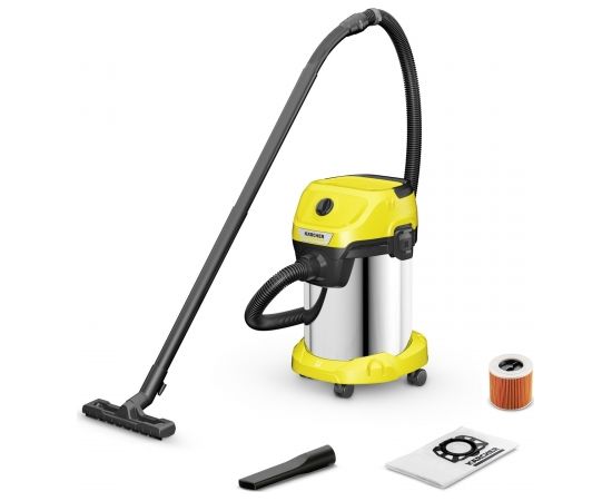 Karcher WD 3 S V-19/4/20 *EU Putekļsūcējs slapjai un sausai uzkopšanai