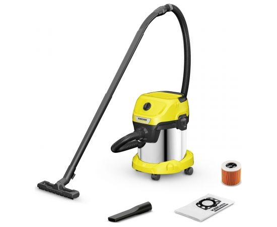 Karcher WD 3 S V-15/4/20 *EU Putekļsūcējs slapjai un sausai uzkopšanai