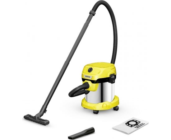 Karcher WD 2 Plus S V-15/4/18 *EU Putekļsūcējs slapjai un sausai uzkopšanai