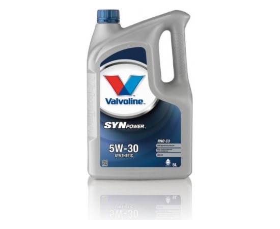 Motoreļļa SYNPOWER RNO C3 5W30 5L, Valvoline