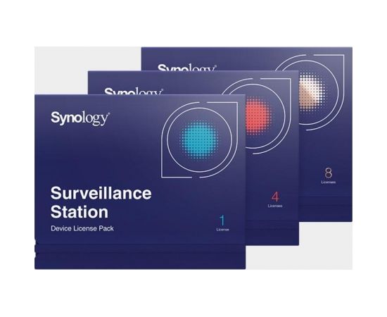 SOFTWARE LIC /SURVEILLANCE/STATION PACK8 DEVICE SYNOLOGY