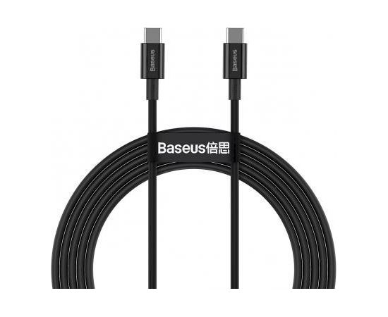 CABLE USB-C TO USB-C 1M/BLACK CATYS-B01 BASEUS