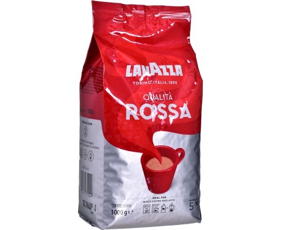 Lavazza Qualita Rossa bean coffee 1000g