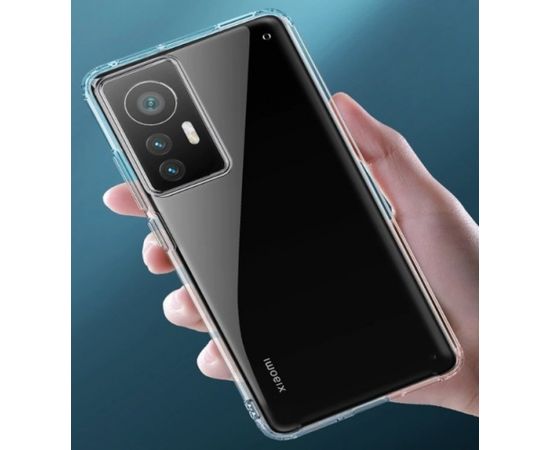 Mocco Ultra Back Case 1 mm Aizmugurējais Silikona Apvalks Priekš Xiaomi 12 Pro 5G Caurspīdīgs