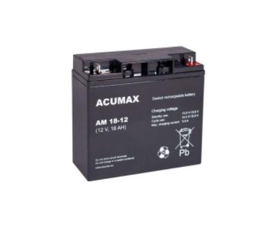 BATTERY 12V 18AH VRLA/AM18-12 ACUMAX EMU