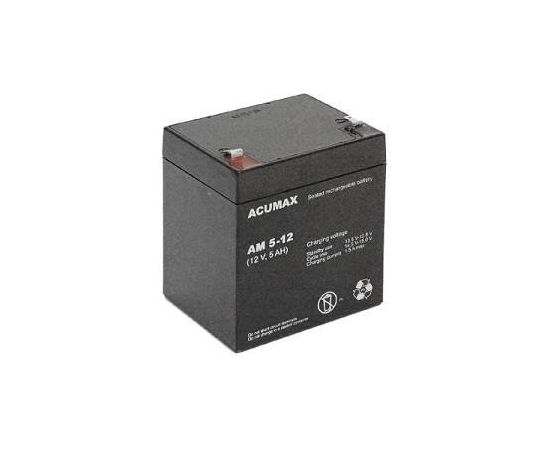 BATTERY 12V 5AH VRLA/AM5-12T2 ACUMAX EMU