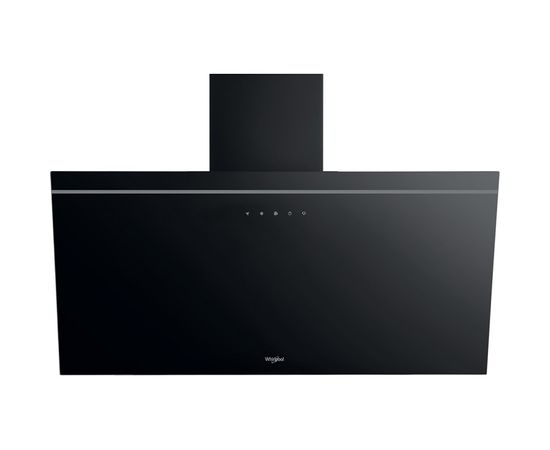 Whirlpool WHVP82FLTK tvaika nosūcējs, sienas/slīpais 80cm melns