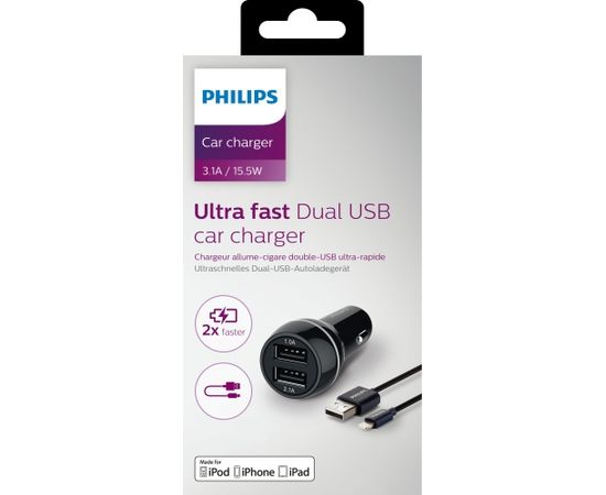 Philips USB car charger DLP2357V/10