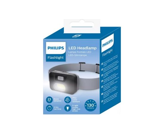 PHILIPS LED galvas lukturis, melns - SFL1000H/10