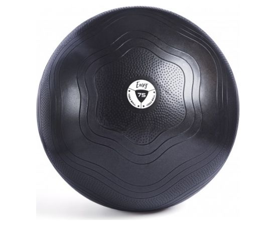 Vingrošanas bumba GYM BALL EASY FITNESS : Melna - 75cm