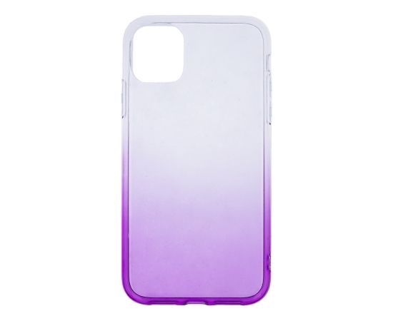 Fusion Gradient case silikona aizsargapvalks Samsung A536 Galaxy A53 5G caurspīdīgs - violets