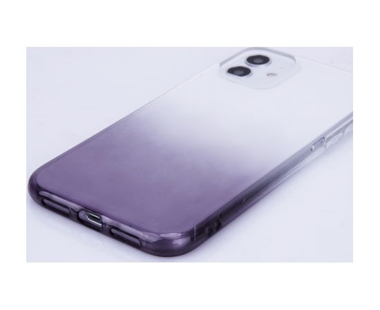 Fusion Gradient case silikona aizsargapvalks Samsung S908 Galaxy S22 Ultra caurspīdīgs - pelēks