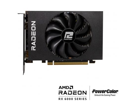 Power Color PowerColor AXRX 6400 4GBD6-DH graphics card AMD Radeon RX 6400 4 GB GDDR6