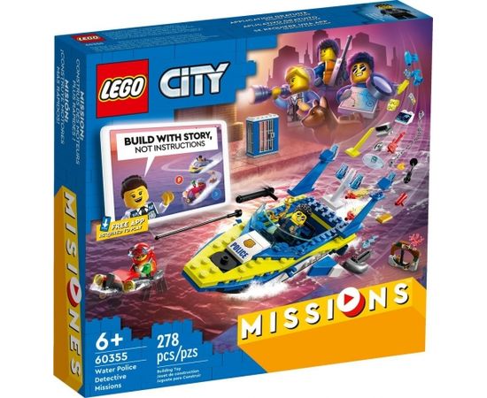 LEGO City Ūdens policijas detektīvu misijas (60355)