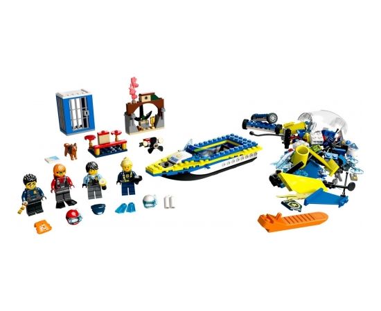 LEGO City Ūdens policijas detektīvu misijas (60355)