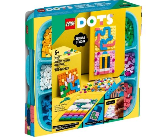 LEGO Dots Megazestaw nalepek (41957) Lego DOTS