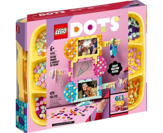 LEGO Dots Saldējums: attēlu rāmīši un rokassprādze (41956)