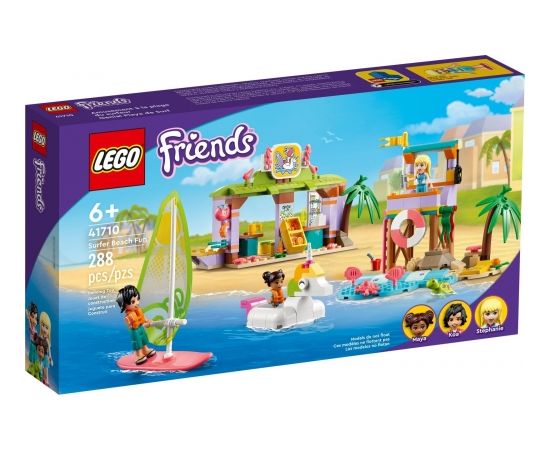 LEGO Friends Sērfotāju izklaides pludmalē (41710)