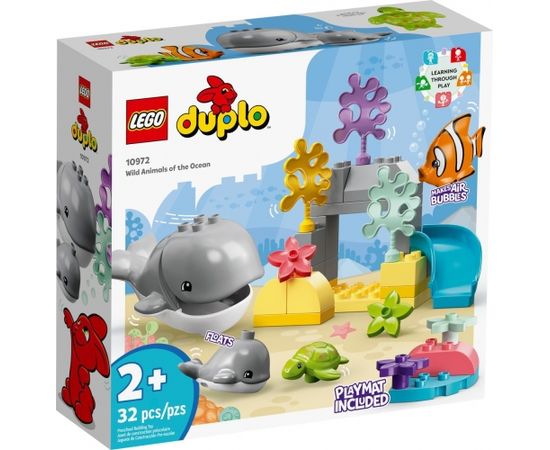 LEGO Duplo Okeāna savvaļas dzīvnieki (10972) Lego DUPLO