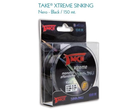 Lineaeffe Тонущая монофильная леска "Take® Xtreme Sinking" (150m, 0.22mm)