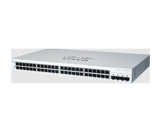 Cisco CBS220-48T-4G Managed L2 Gigabit Ethernet (10/100/1000) 1U White