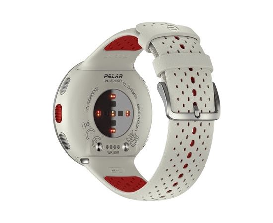 Polar Pacer Pro S-L, white/red