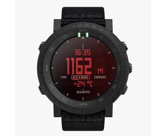 Suunto Core Alpha Stealth military-inspired outdoor watch