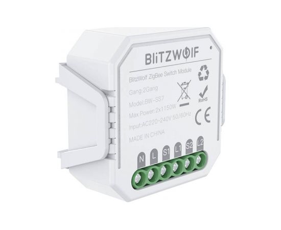 Smart Light Switch Module WiFi Blitzwolf BW-SS7