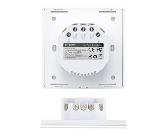 Wi-Fi Smart Water Heater Switch BlitzWolf BW-SS10 Viedie slēdži