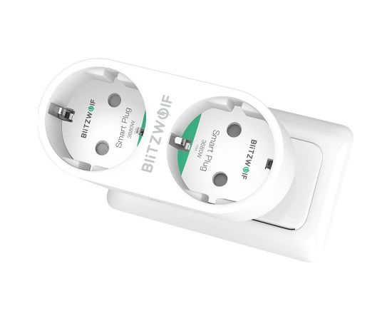 BlitzWolf BW-SHP7 WIFI Smart Dual Outlet Socket (EU) 3680W