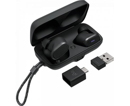 LOGITECH Zone True Wireless - GRAPHITE - 2.4GHZ/BT - PLUGC