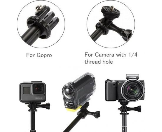 TECH-PROTECT Monopods priekš sporta kamerai GoPro / SjCam