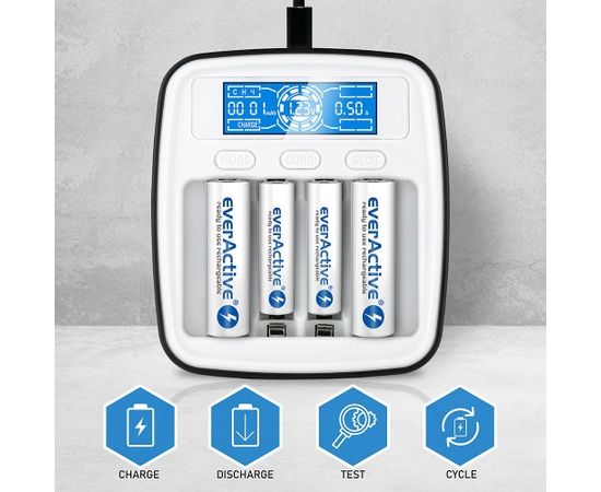 Charger Ni-MH batteries everActive NC-1000M